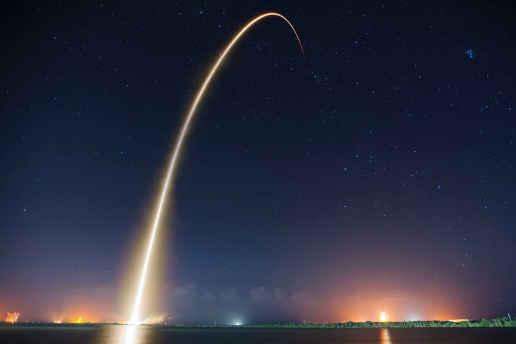 Space X launch picture